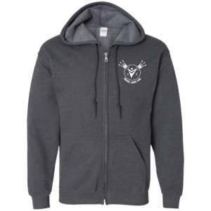 MH Logo Zip Up Hooded Sweatshirt